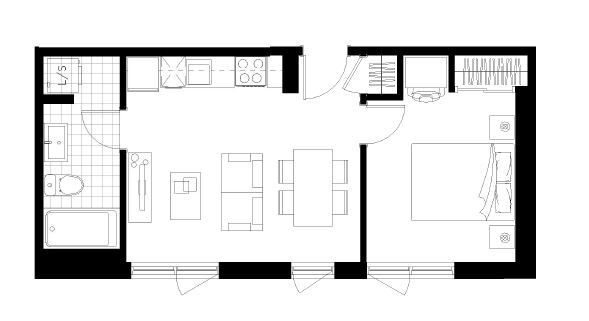 Plan d'étage - Maison Haute