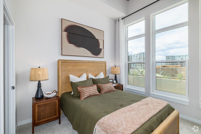 A2 1BR, 1BA - 728SF - Dormitorio - Ten50