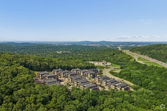 Aerial Photo - Terraces at High Mountain