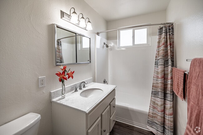 3BR, 2BA - 1,100SF - Second Bathroom - Somerset plaza