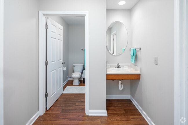 4BR, 2BA - Model - 1,200SF - Bathroom - Eagle Village