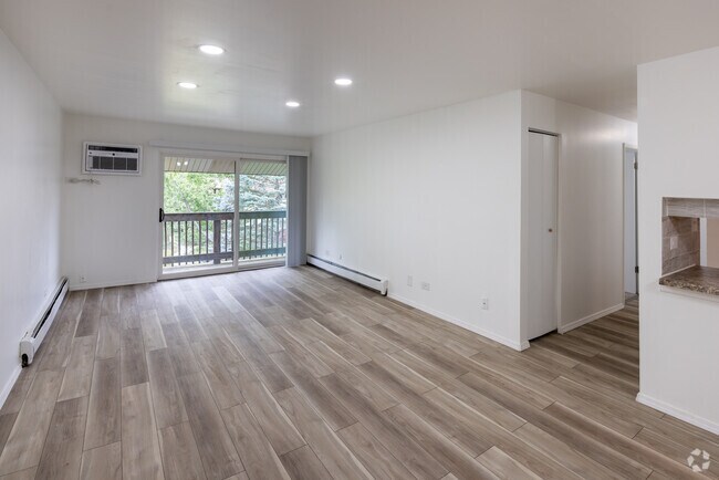 2 habitaciones, 1 baño - 954 pies cuadrados - Sala de estar - Pebbleshire Apartments