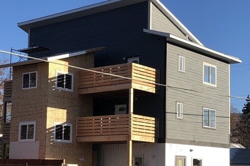 View during construction - 1030 S Catlin St