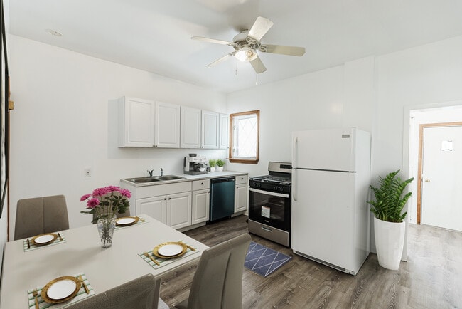Virtually Staged Dining Room/Kitchen - 724 Moyer St