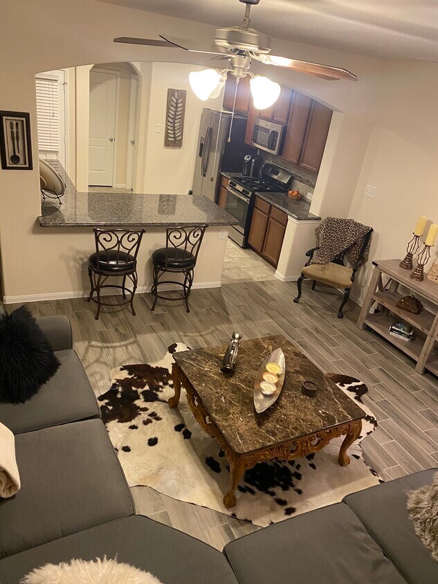 Living area - 8318 Columbia Forest Dr