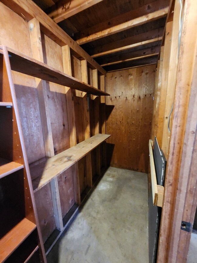 Storage room in garage. - 11820 Song St