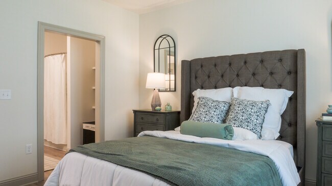 The Opal: 1BR, 1BA- Primary Bedroom - The Waters at Bluebonnet