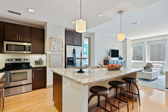 Model Living Space - Gables Republic Tower