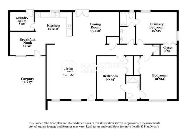 Building Photo - 3 Bedroom Pet-Friendly Home in ELLENWOOD, ...