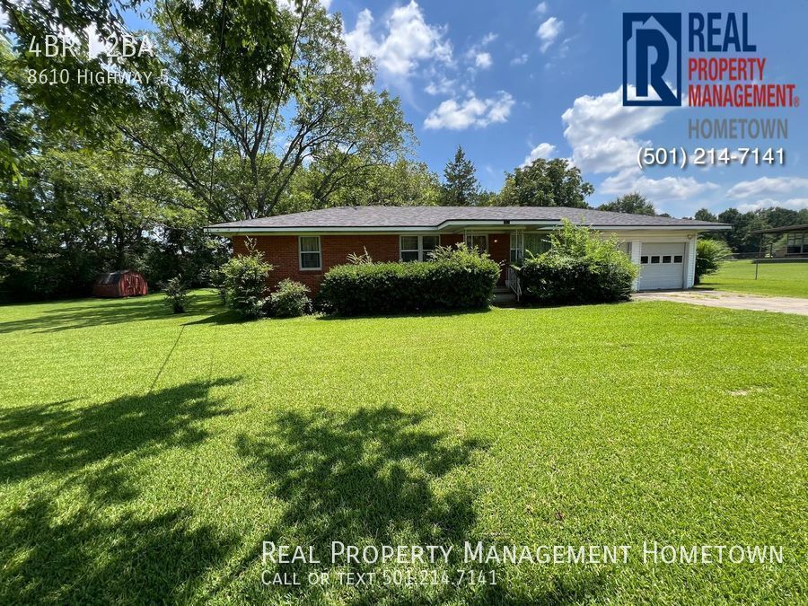 Foto principal - 4-Bedroom 2-Bath Home For Rent in Bryant!