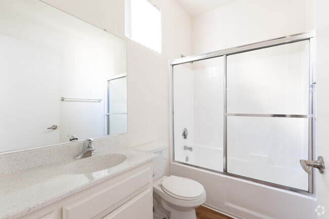 First Bathroom - Northpoint Apartments at CSUN