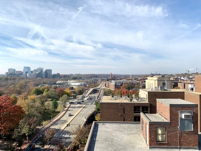 View from Roof Deck - 2515 K St NW