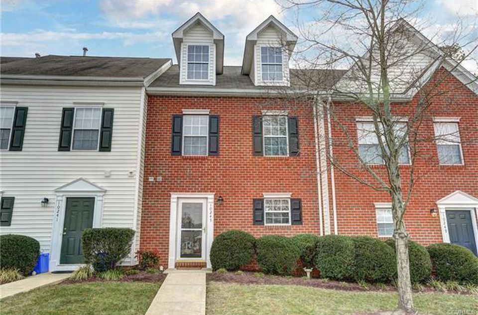 10245 Sarah St, Midlothian, VA 23112 Townhome Rentals in Midlothian VA