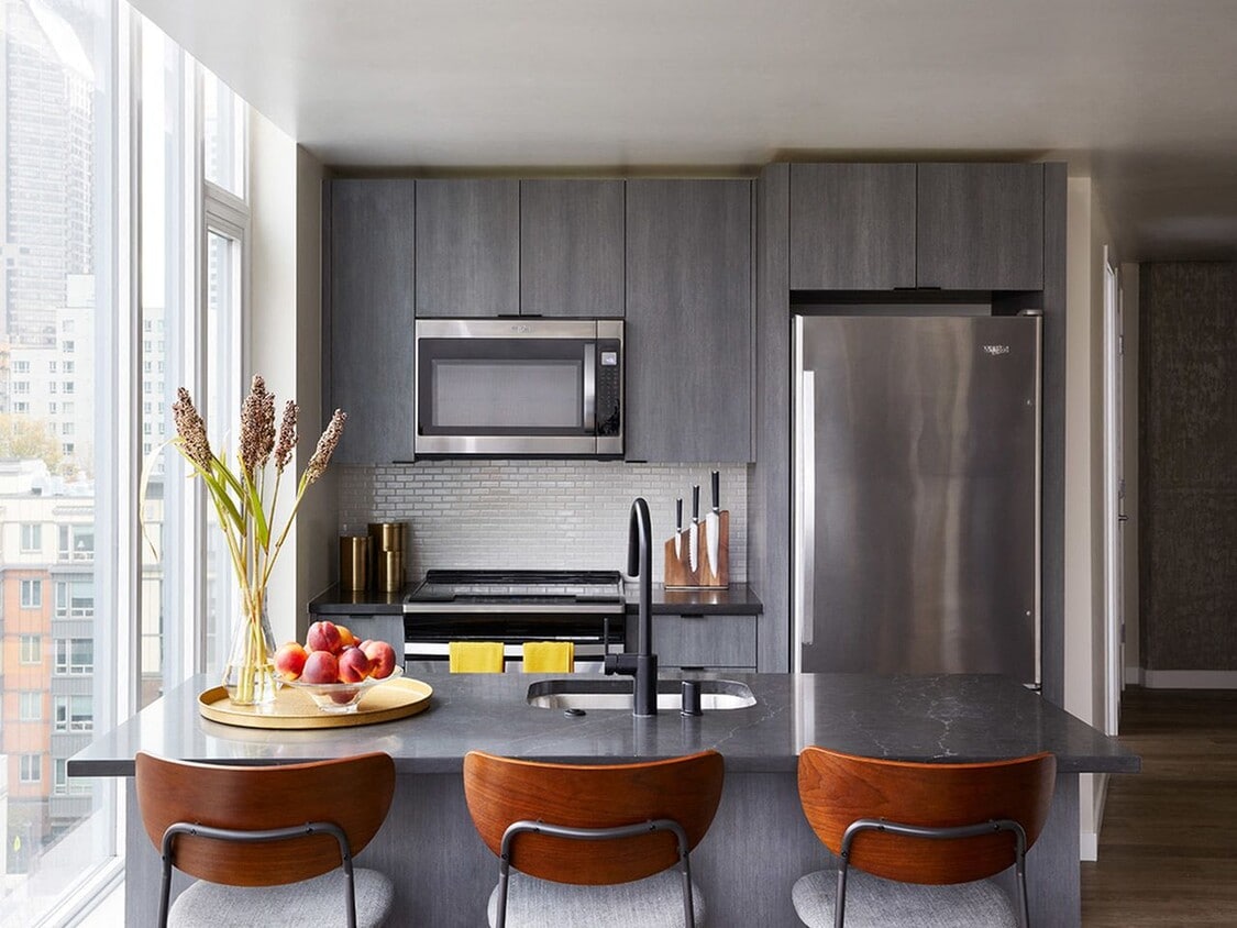 Two-Bedroom Kitchen - Design Varies Per Floor Plan - Sentral First Hill