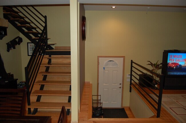 Floating Stairs to Bedrooms - 3437 S Leavitt St