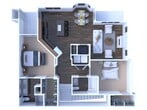 2 Bedrooms Floor plan B5