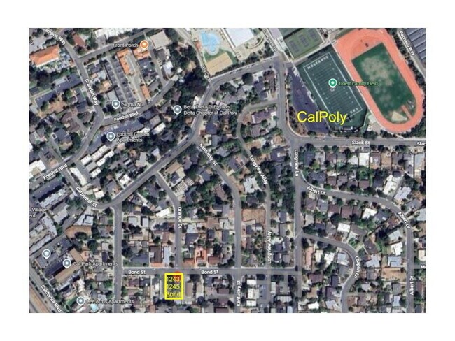 Foto del edificio - AVAILABLE JULY - Two Blocks From Poly - 2 Bed / 1 Bath + Den