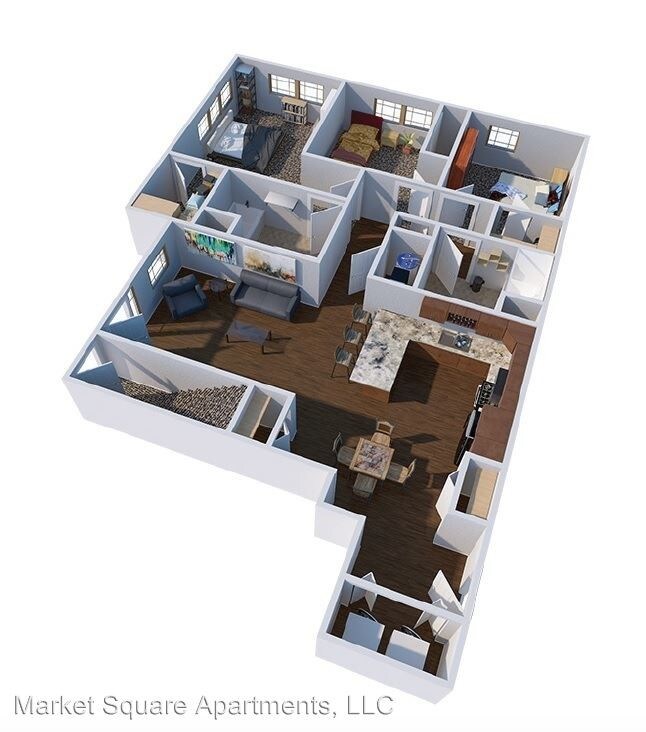 Primary Photo - 3 br, 2 bath Apartment - 3100 Market Lane