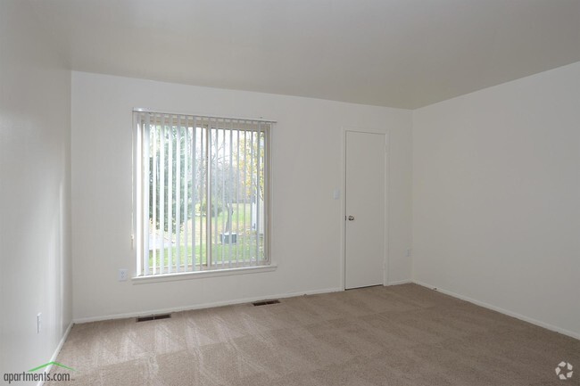 Living Room - Twelve Trees Apartments & Townhomes