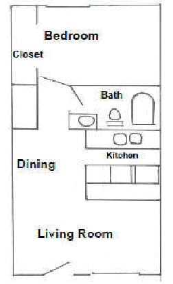 1BR/1BA - Greentree Gardens