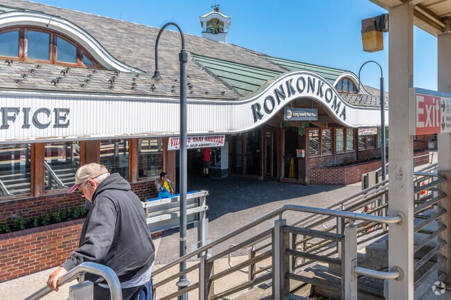 Holbrook residents can catch a train to NYC or out east from nearby Ronkonkoma LIRR station.