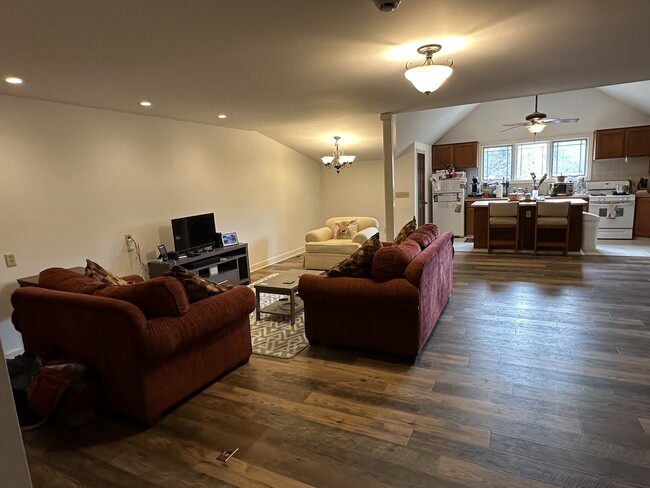Great room and dining room - 4664 Hayden Run Rd