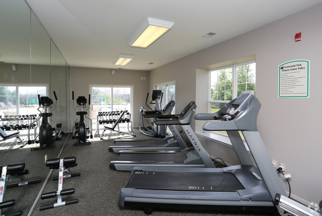 Fitness Center - Centennial Park Apartments