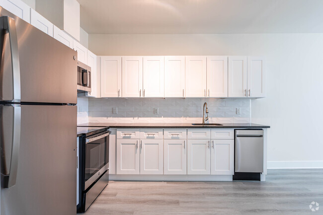 1BR, 1BA con comedor - 713SF - Cocina - Meridia Park Avenue