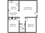 2BR/1BA Deluxe