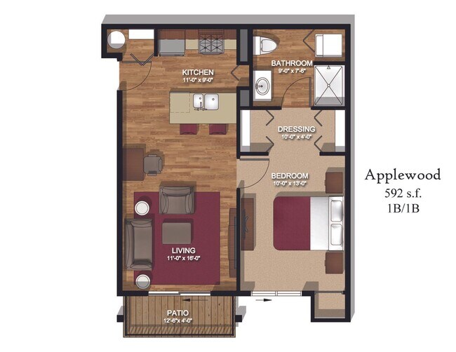 Foto del interior - Prairie Square Rentals