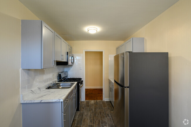 1HAB, 1BA - Cocina - Long Lane Apartments