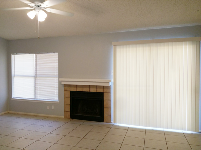 Living Room with Backyard Access - 2522 Corian Glen Dr