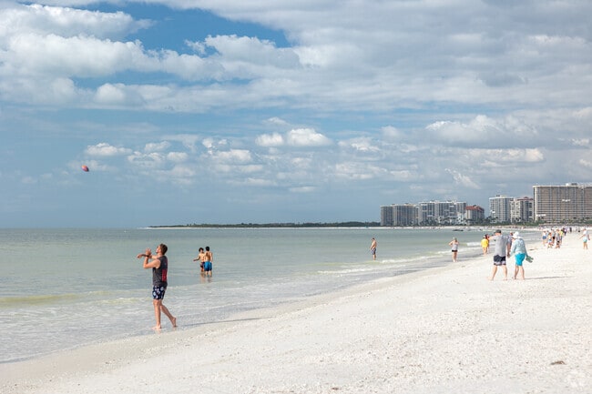 Residents can enjoy their day in the sun at Marco Island Beach.