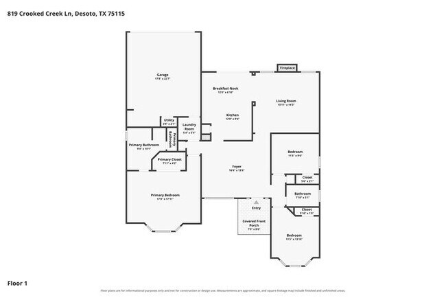 Foto del edificio - 819 Crooked Creek Ln