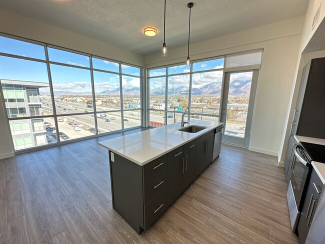 Sala de estar/cocina Fremont - Canyon Vista Apartments