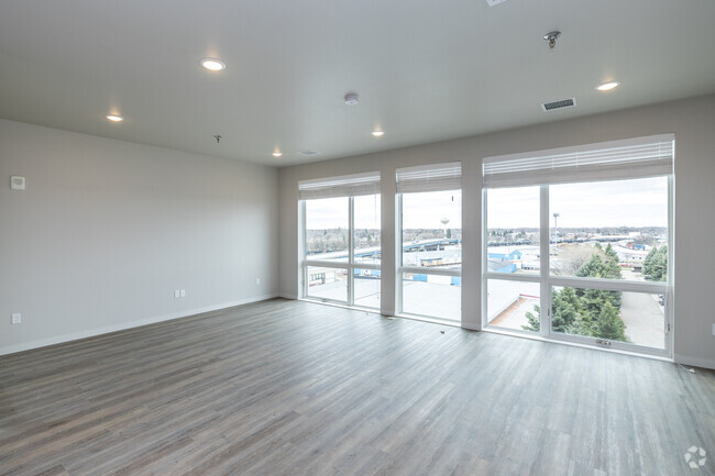 2BR, 2BA - 1,320SF - Living Room - The Beacon CLO