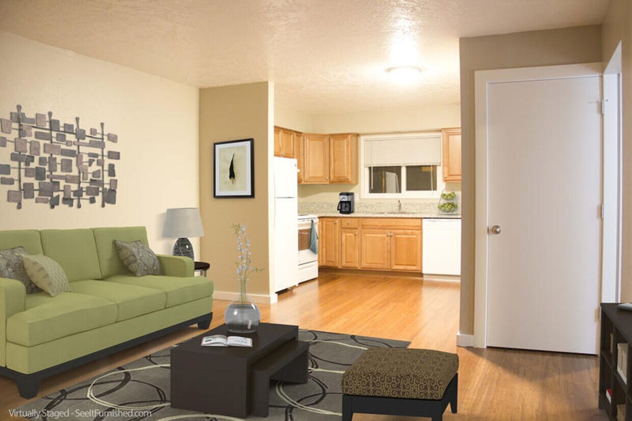 Primary Photo - 2bed/2bath, W/D in unit, garage, and all dogs welcome!