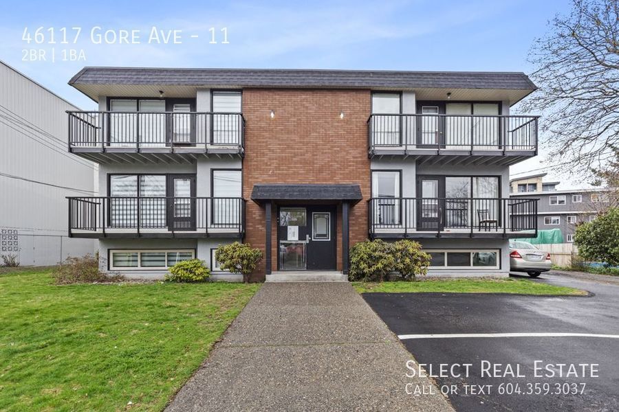 46117 Gore Ave Unit 11, Chilliwack, BC V2P 6K4 Apartment for Rent in