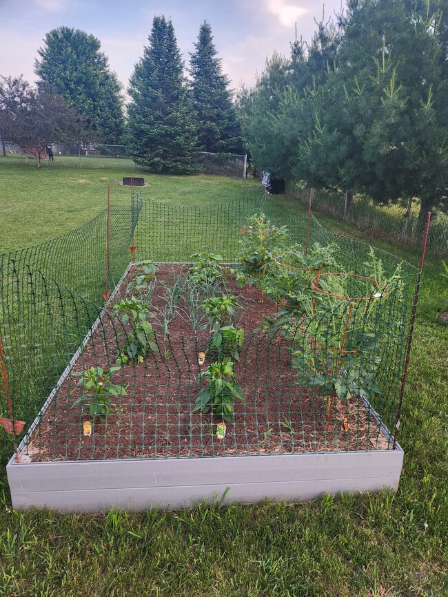 Raised bed garden - 1243 Quail Run