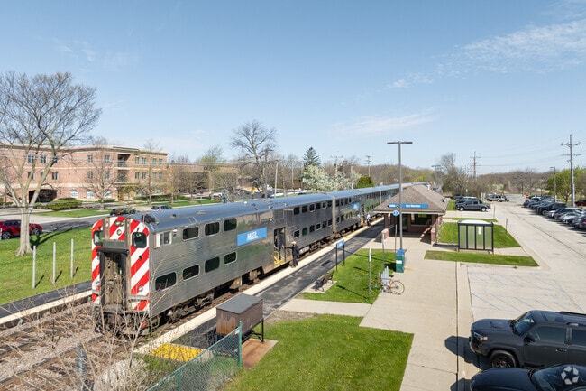 Fort Sheridan Metra Station is another convenient way to get to the city.