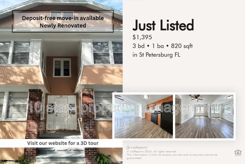 725 14th Ave S, Saint Petersburg, FL 33701 Condo for Rent in Saint