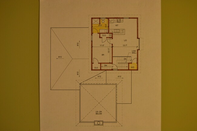 Plano de planta - 260B North Church Street
