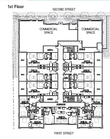 1st Floor - The Courthouse