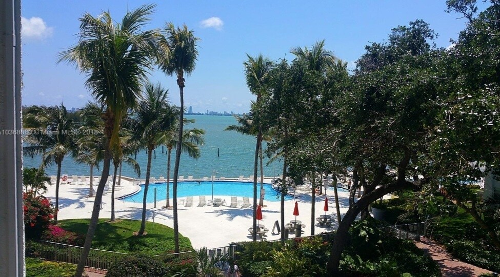 Partial Waterview - From Balcony - 750 NE 64th St