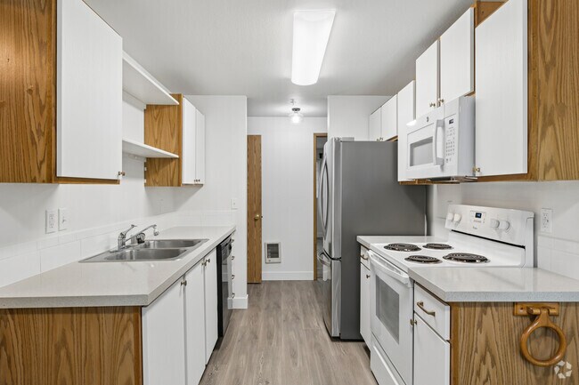 1 dormitorio, 1 baño - 850 pies cuadrados - Cocina - Cascadian East Apartments