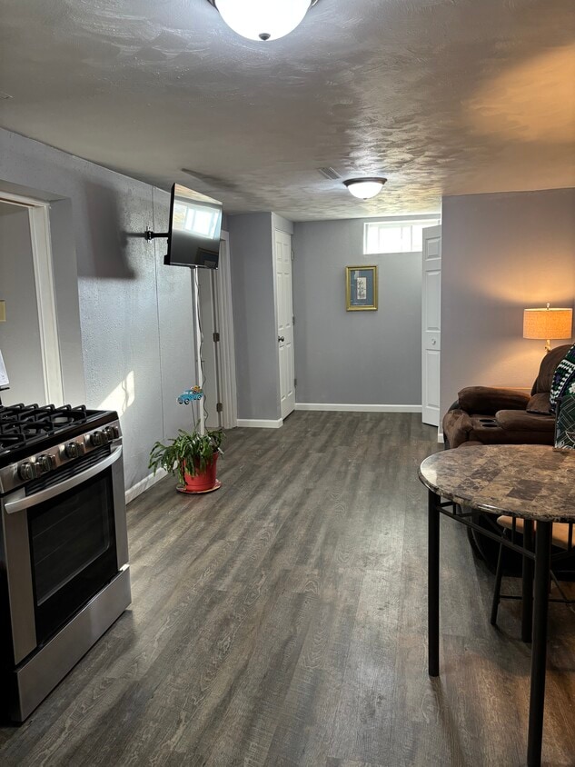 The living area - 126 E College Ave