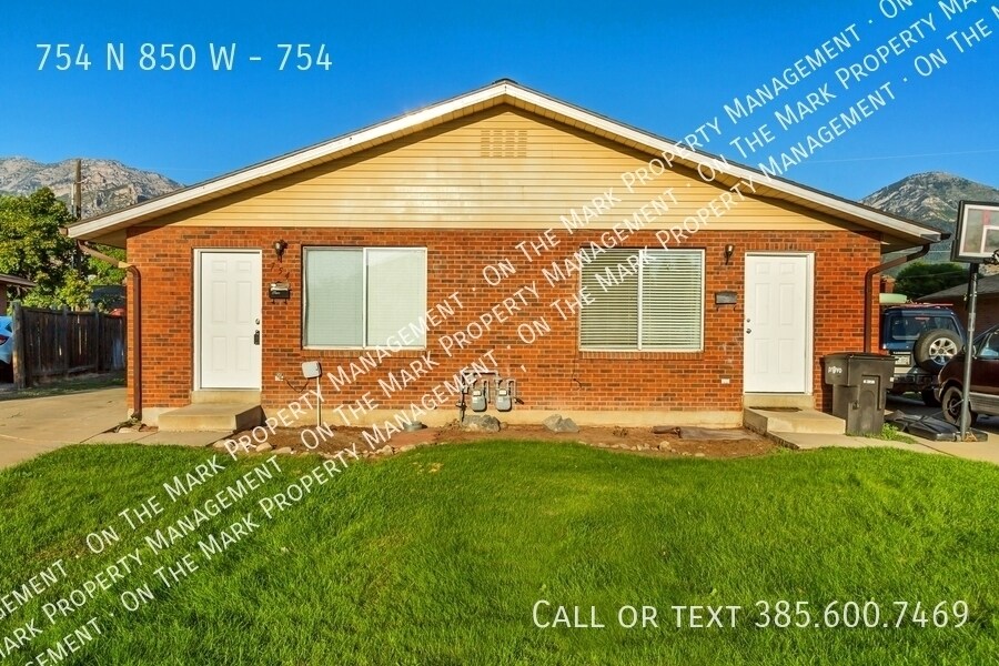 Foto principal - 754 N 850 W St