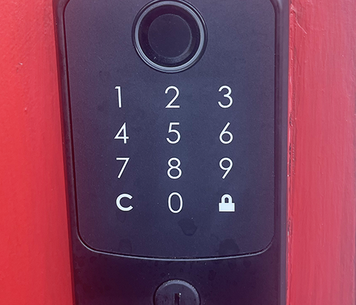 No need for a key - youll have your own code - 1034 Queen St N