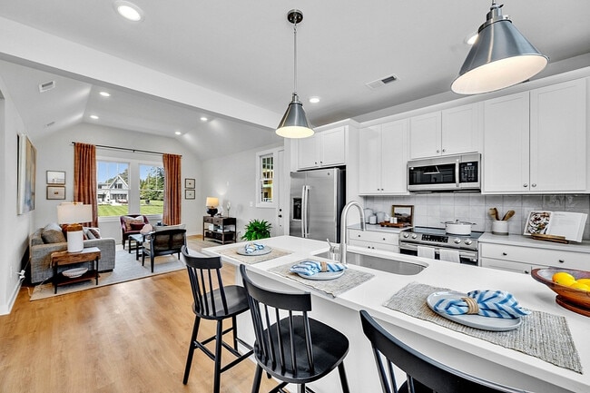 Model Kitchen and Living Room - Arise Knox Square
