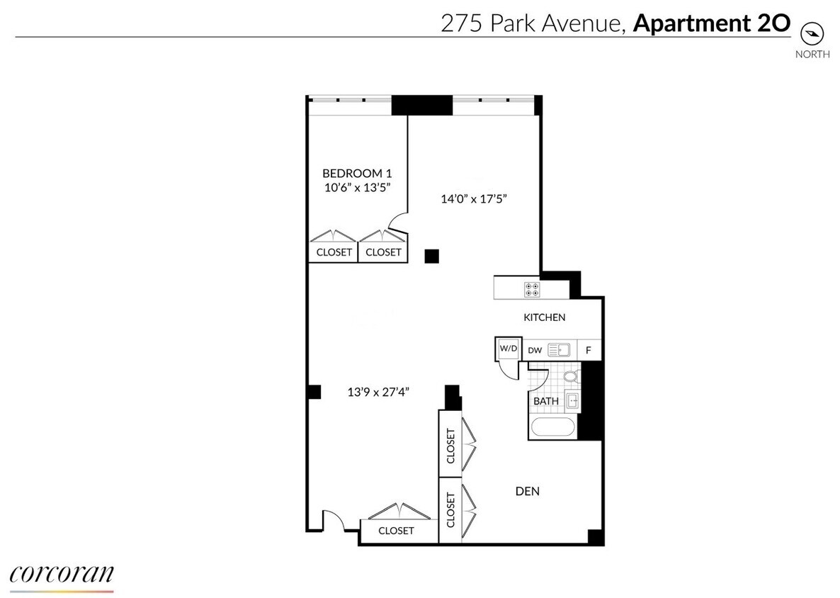 275 Park Ave Unit 2O, Brooklyn, NY 11205 Apartment for Rent in
